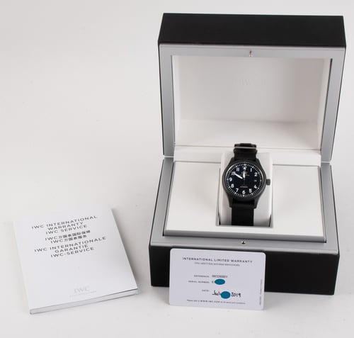 Box / Paper shot of Pilot's Watch Top Gun