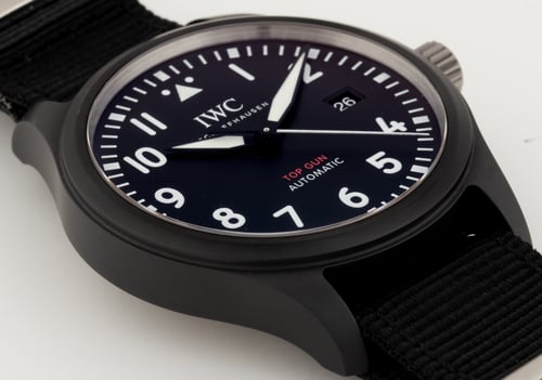 9' Side Shot of Pilot's Watch Top Gun