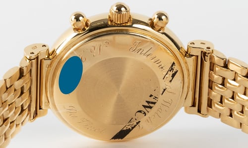 Caseback of Da Vinci Perpetual Calendar Chronograph