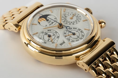 9' Side Shot of Da Vinci Perpetual Calendar Chronograph