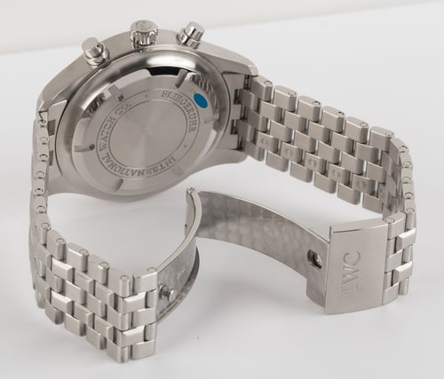 Open Clasp Shot of Classic Pilot's Chronograph