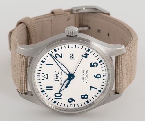 Front View of Pilot's Watch Mark XVIII