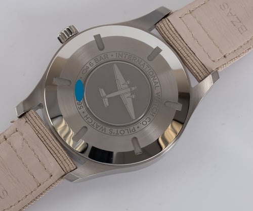 Caseback of Pilot's Watch Mark XVIII
