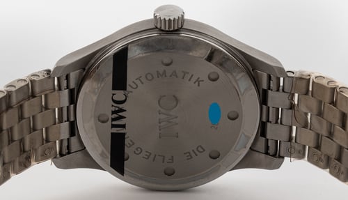 Caseback of Mark XV Classic