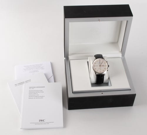 Box / Paper shot of Portugieser Chronograph