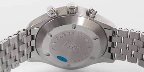 Caseback of Fliegerchronograph