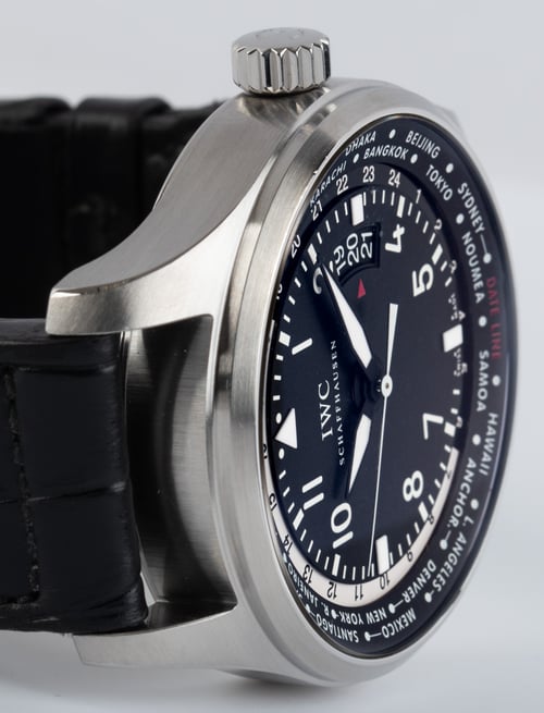 Dial Shot of Pilot's World Timer
