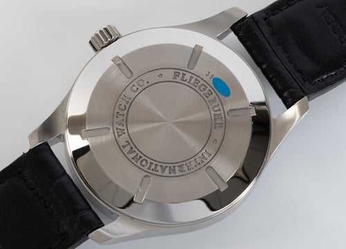 Caseback of Pilot's World Timer