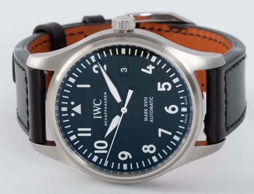 Front View of Pilot's Watch Mark XVIII