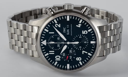 Front View of Pilot's Chronograph