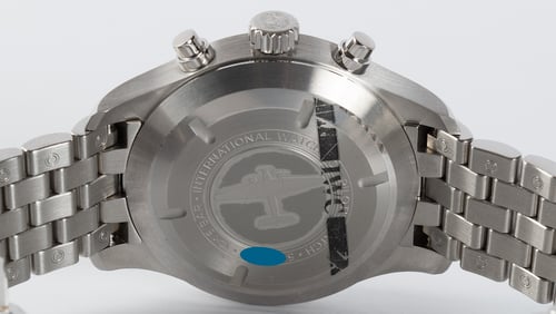 Caseback of Pilot's Chronograph