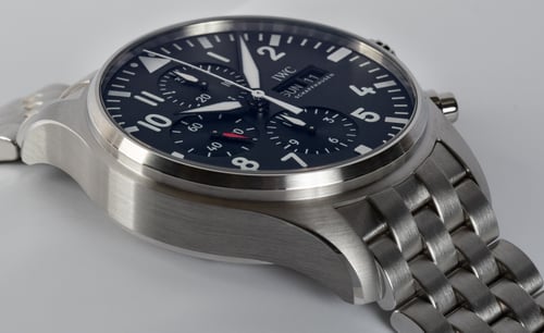 9' Side Shot of Pilot's Chronograph