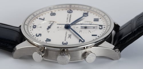 Crown Side Shot of Portugieser Chronograph