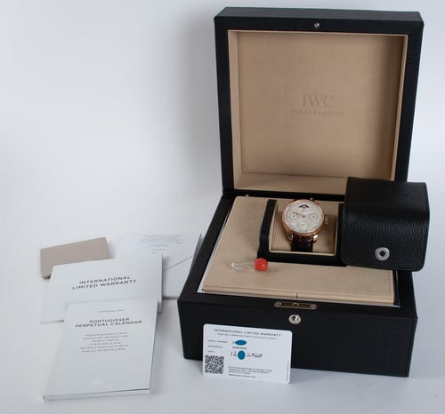 Box / Paper shot of Portugieser Perpetual Calendar