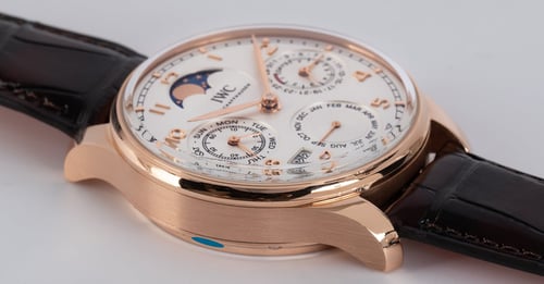9' Side Shot of Portugieser Perpetual Calendar