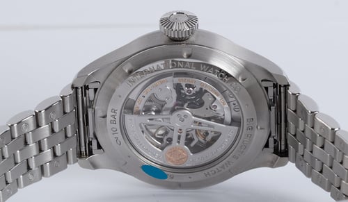 Caseback of Big Pilot's 43