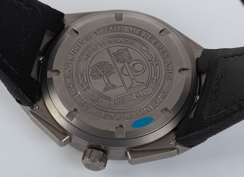Caseback of Ingenieur Chronograph AMG