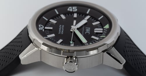 Crown Side Shot of Aquatimer