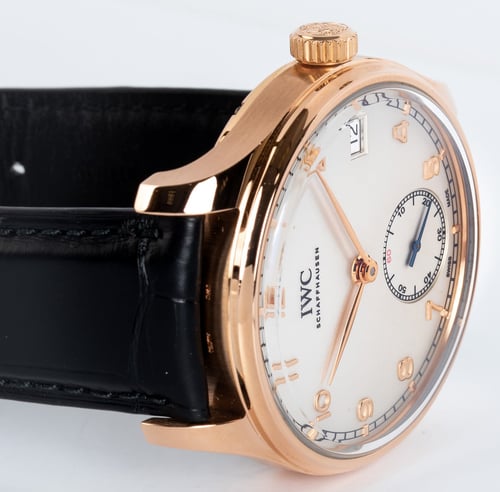 Dial Shot of Portugieser Hand-Wound Eight Days
