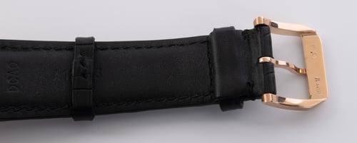 Open Clasp Shot of Portugieser Hand-Wound Eight Days