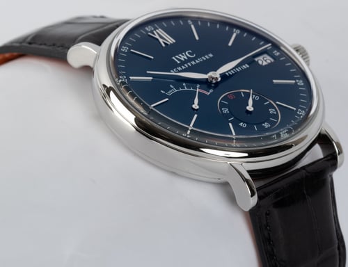 9' Side Shot of Portofino Hand-Wound Eight Days