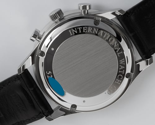 Caseback of Portugieser Chronograph