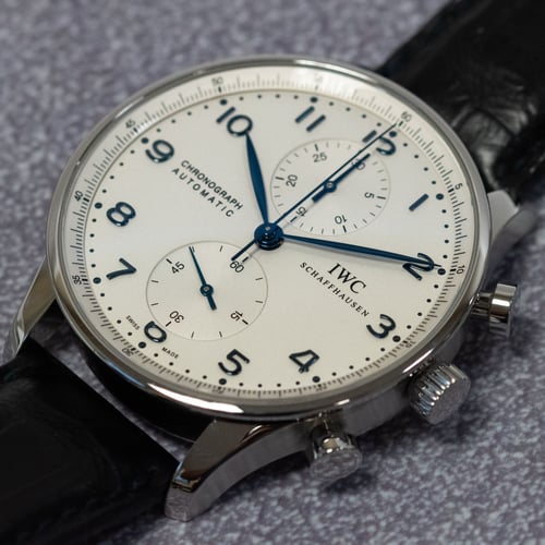 Stylied photo of  of Portugieser Chronograph