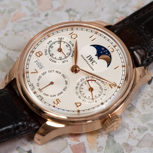 Extra Shot of Portugieser Perpetual Calendar