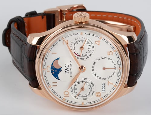 Front View of Portugieser Perpetual Calendar