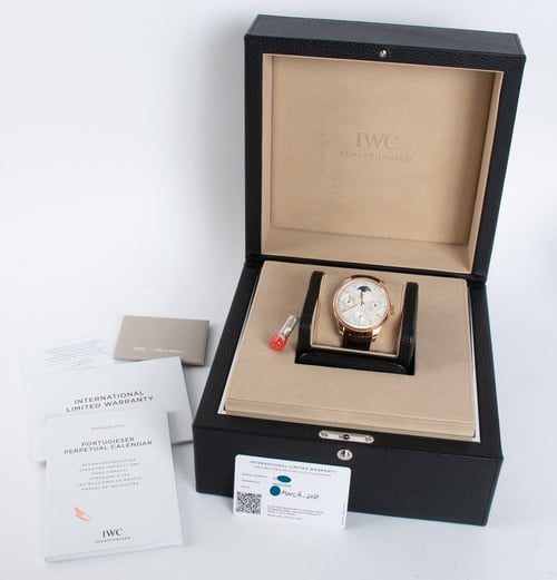 Box / Paper shot of Portugieser Perpetual Calendar