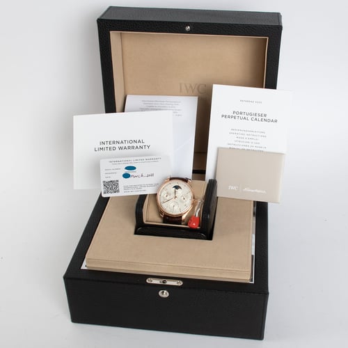 View in Box of Portugieser Perpetual Calendar