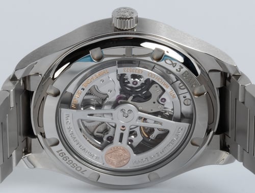 Caseback of Portugieser Auto 40