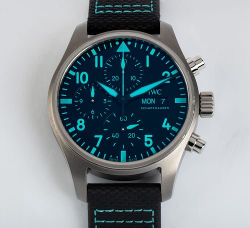 Front Shot  of Pilot's Watch 'Mercedes F1' Chrono