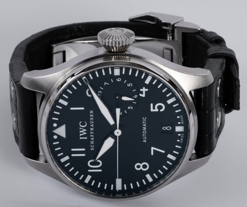 IWC - Big Pilot 7-Day : IW500901 : SOLD OUT : black dial on black
