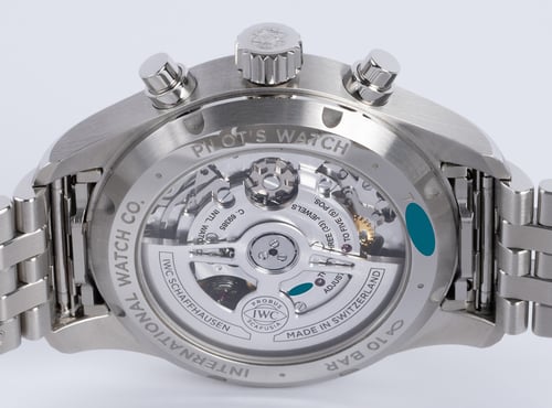 Caseback of Pilot's Chrono 41