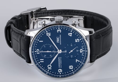 Front View of Portugieser Chronograph Edition '150 Years'