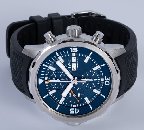 Front View of Aquatimer Chronograph 'Expedition Jacques-Yves Cousteau'