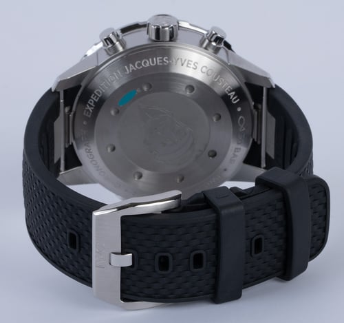Rear / Band View of Aquatimer Chronograph 'Expedition Jacques-Yves Cousteau'