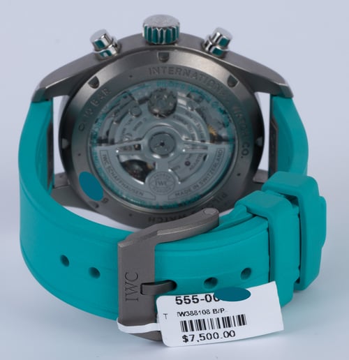Rear / Band View of Pilot's Watch 'Mercedes F1' Chrono