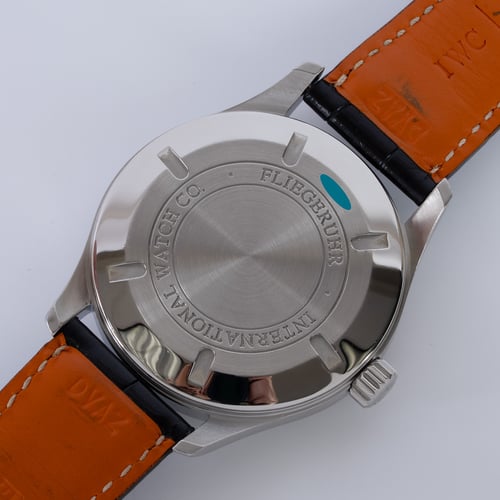 Caseback of Pilot's Mark XVI