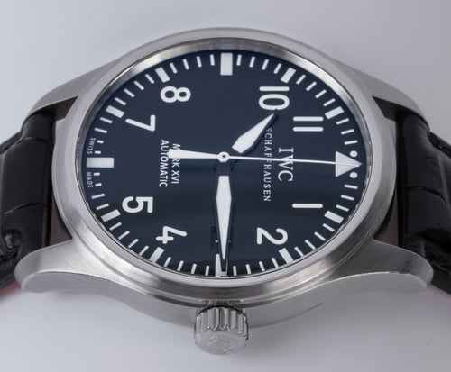 Crown Side Shot of Pilot's Mark XVI