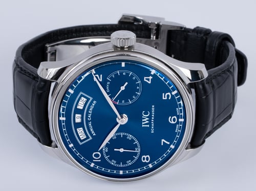 Front View of Portugieser Annual Calendar