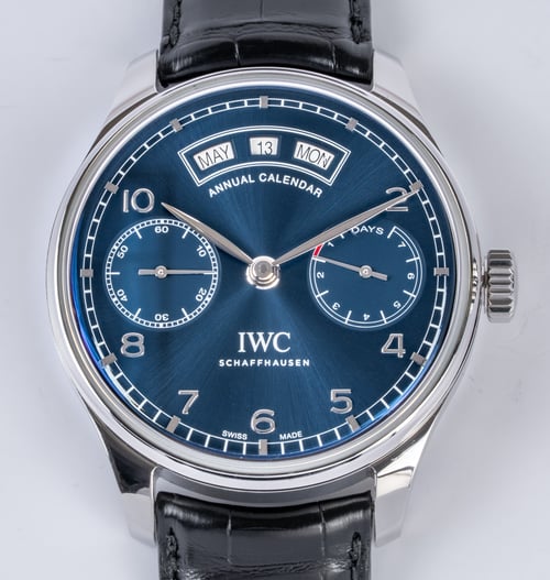 Front Shot  of Portugieser Annual Calendar