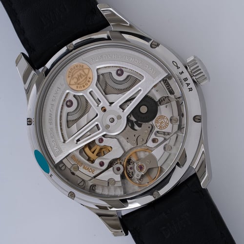 Caseback of Portugieser Annual Calendar