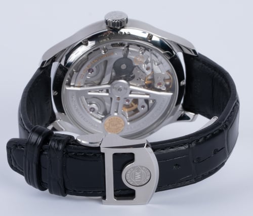 Rear / Band View of Portugieser Annual Calendar