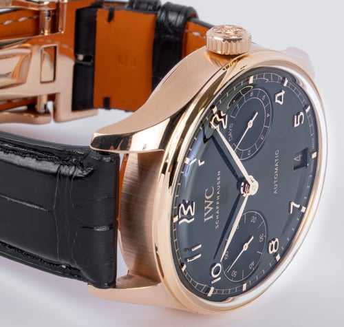 Dial Shot of Portugieser Automatic 7-Day Power Reserve