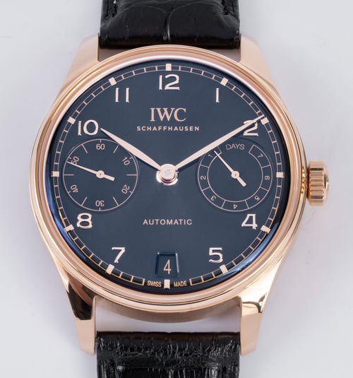 Front Shot  of Portugieser Automatic 7-Day Power Reserve