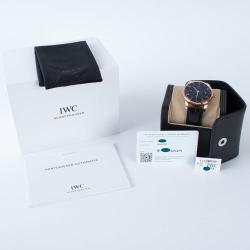 Box / Paper shot of Portugieser Automatic 7-Day Power Reserve
