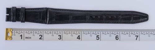 And another photo of of Black Alligator Strap