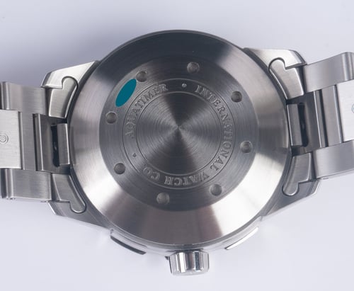Caseback of Aquatimer 2000